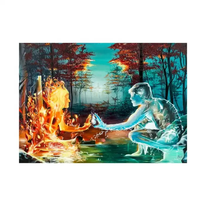 Fıre And Water (Ateş ve SU) 1000 Parça Puzzle