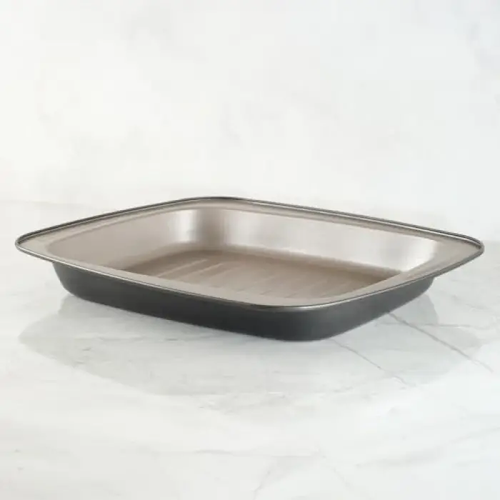 Fırın Tepsisi Bronz 39x32x5 cm