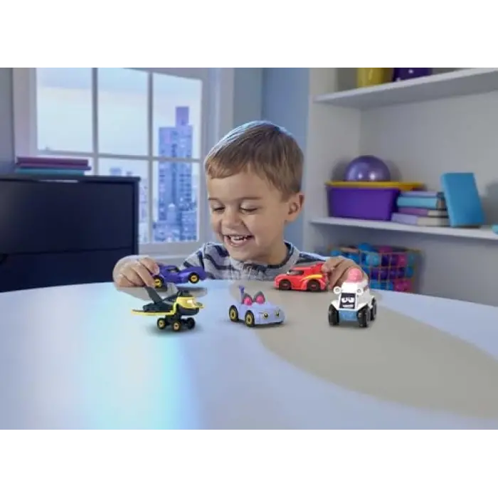 Fisher Price Batwheels Batwheels Çoklu Araç Paketi, Oyuncak