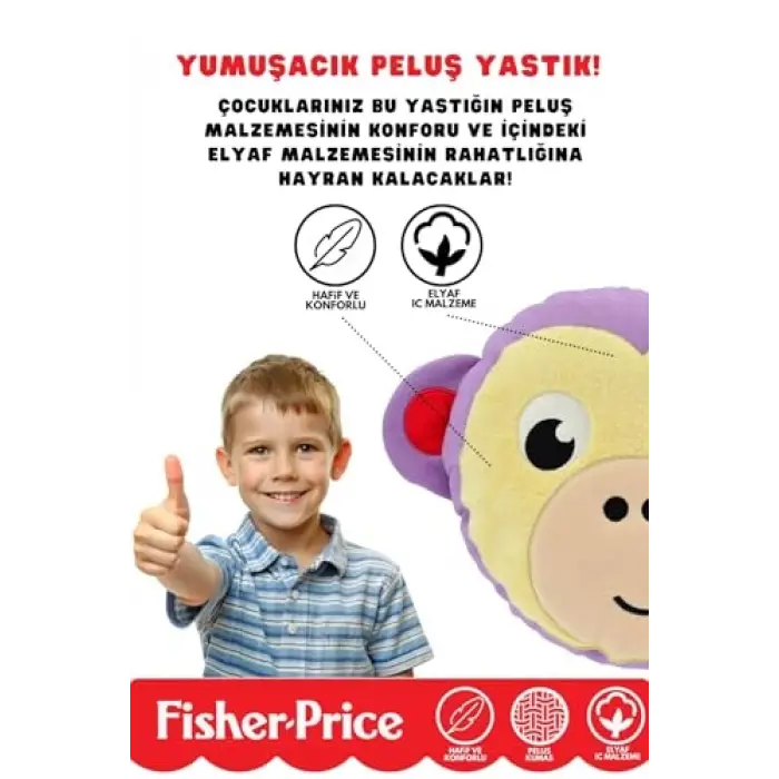 Fisher Price Maymun Yastık