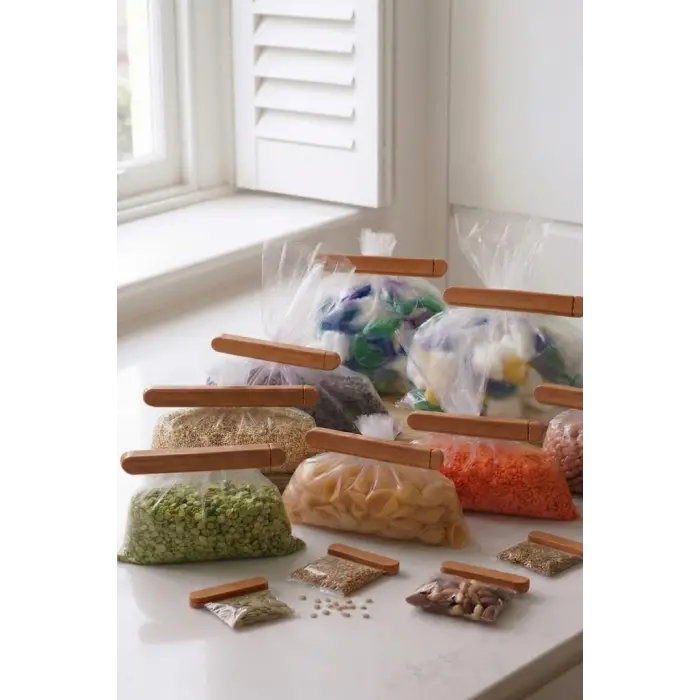 Fixa 12li Ambalaj Klipsi Turuncu