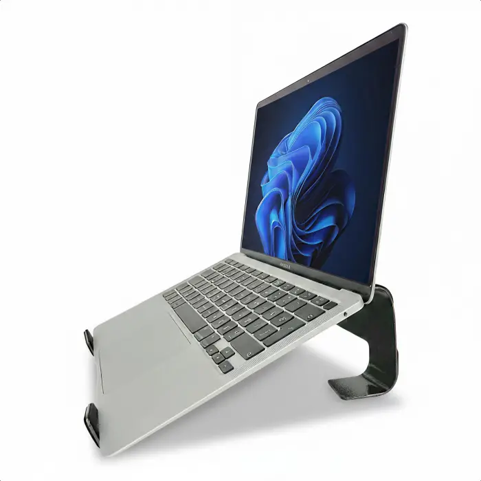 Fixer Laptop Standı, Notebook Yükseltici Altlık, Metal, Siyah
