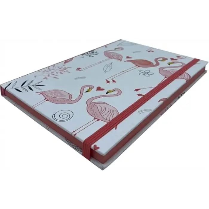 Flamingo Çizgisiz Defter