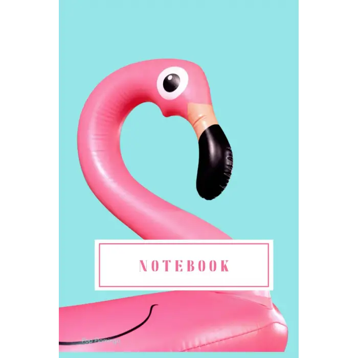 Flamingo Desenli Defter ve Günlük