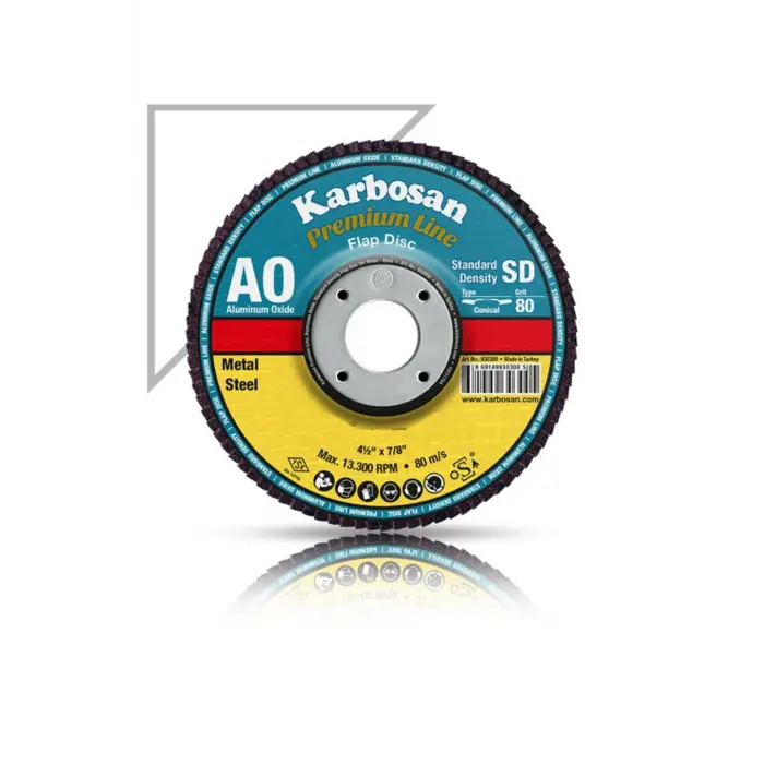Flap Disk Zımpara 80 Kum 115 mm