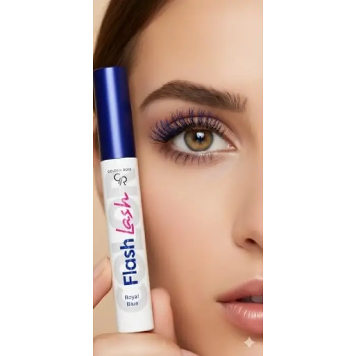 Flash Lash Colored Mascara No: 04 Royal Blue - Renkli Maskara