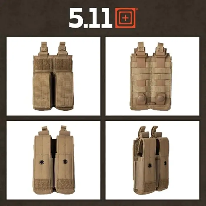 Flex Dbl Pıstol Cvr Pouch, Kahve, İkili