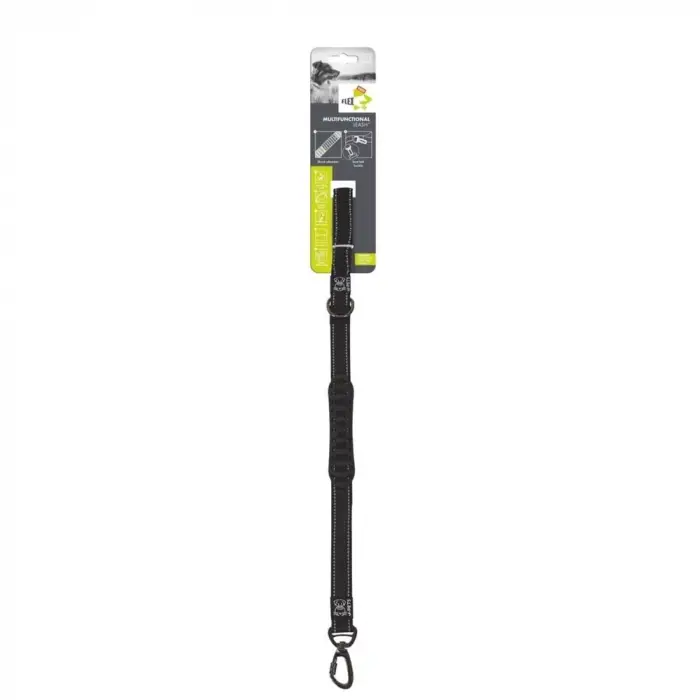 Flex Pro Multifonksiyonel Gezdirme Tasması Black