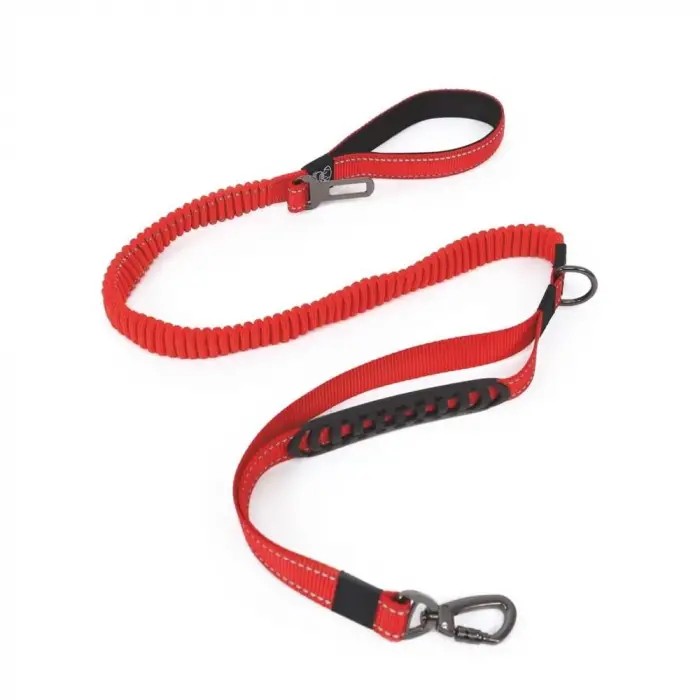 Flex Pro Multifonksiyonel Gezdirme Tasması Red
