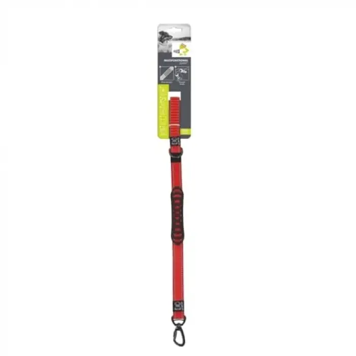 Flex Pro Multifonksiyonel Gezdirme Tasması Red
