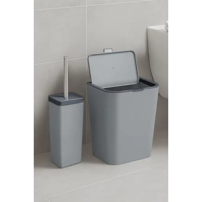 FLİP 2Lİ BANYO SETİ - GRİ