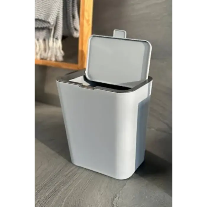 Flip Çöp Kovası, Gri