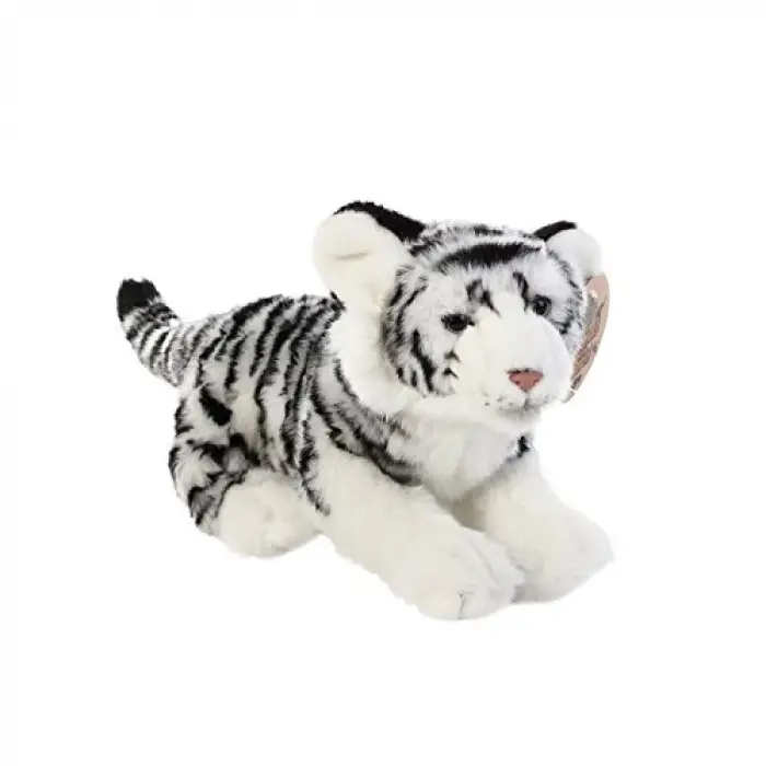 Floppy Kaplan Peluş Oyuncak, Beyaz, 30cm