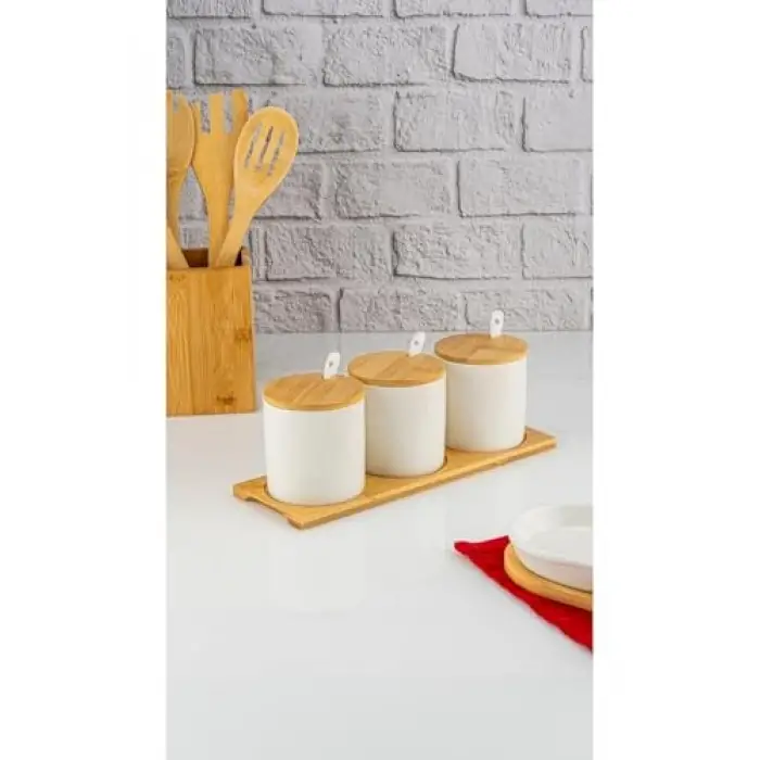 Flora 3lü Baharat Seti Kaşıklı