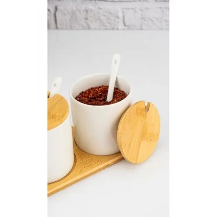 Flora 3lü Baharat Seti Kaşıklı