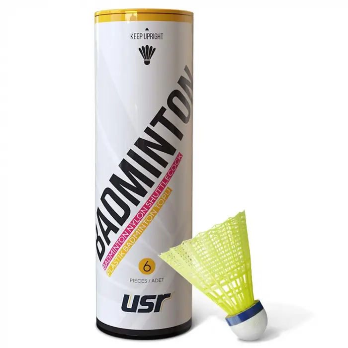 Flow 200 Plastik Badminton Topu Sarı