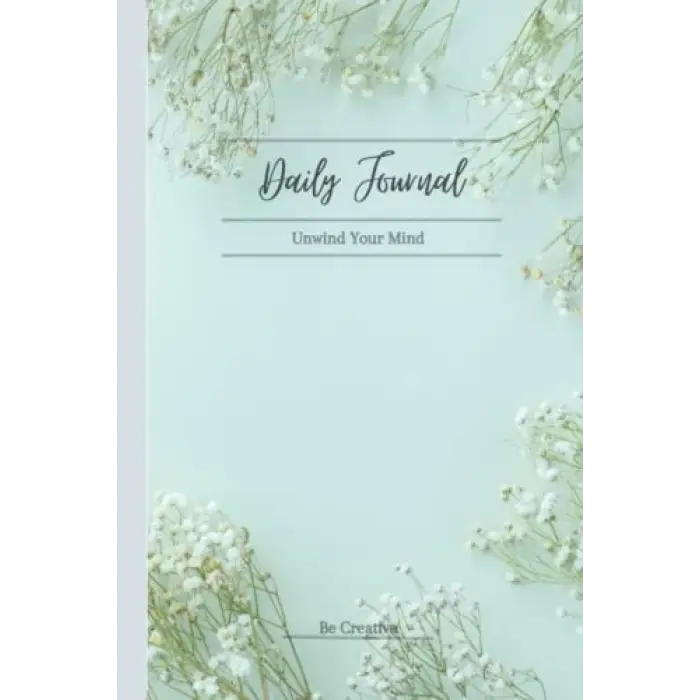 Flower Abstract Journal and Doodle book 6x9 (100 pages)