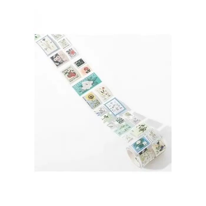 Flower Express Temalı Rulo Sticker