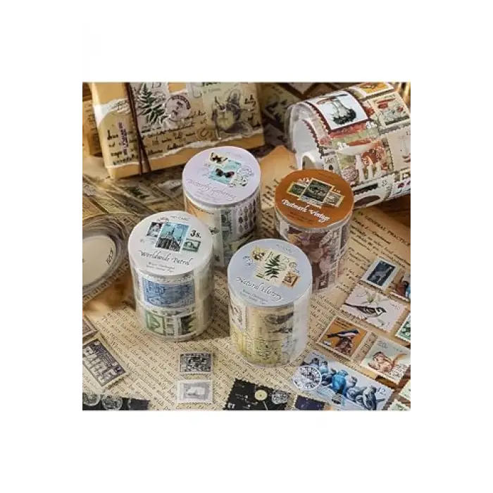 Flower Express Temalı Rulo Sticker