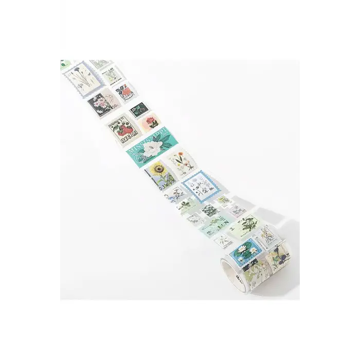 Flower Express Temalı Rulo Sticker