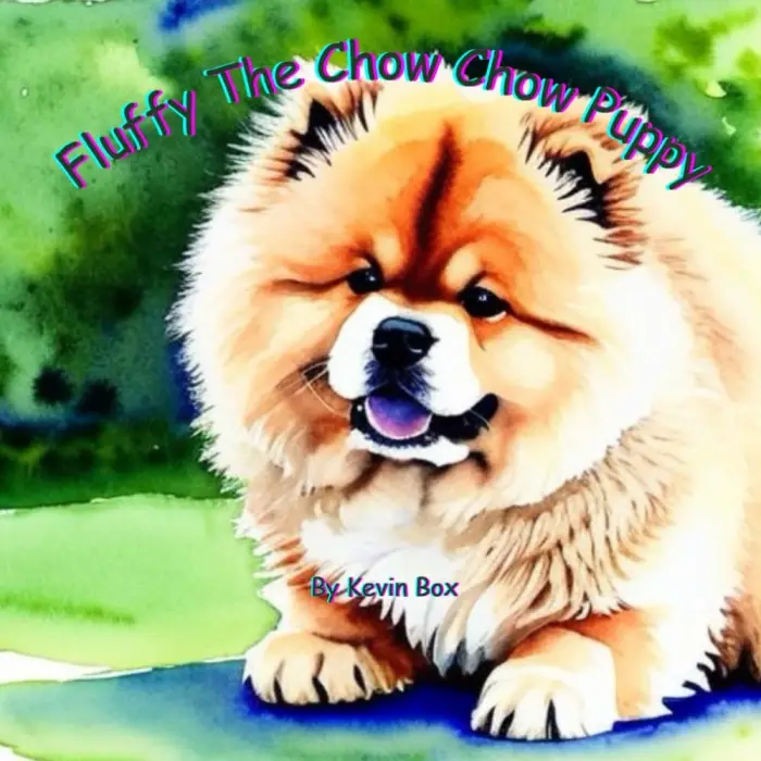 Fluffy The Chow Chow Puppy