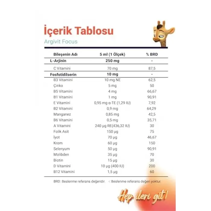 Focus Şurup 150 ml