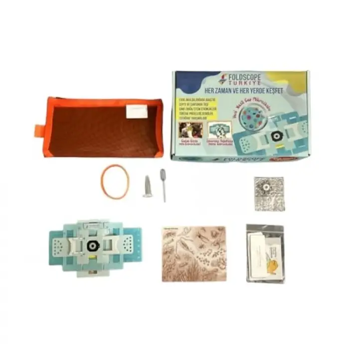 Foldscope Cep Mikroskobu Kaşif Seti