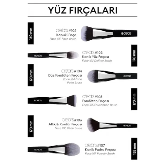 Fondöten Fırçası Foundation Brush #105