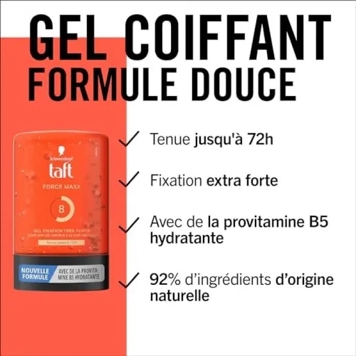 Force Maxx No.8 Saç Şekillendirici Jel, 300 ml