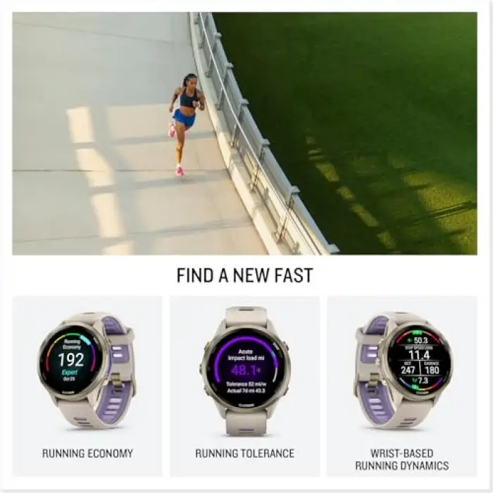 Forerunner 970 Soft Gold Titanyum | Gri