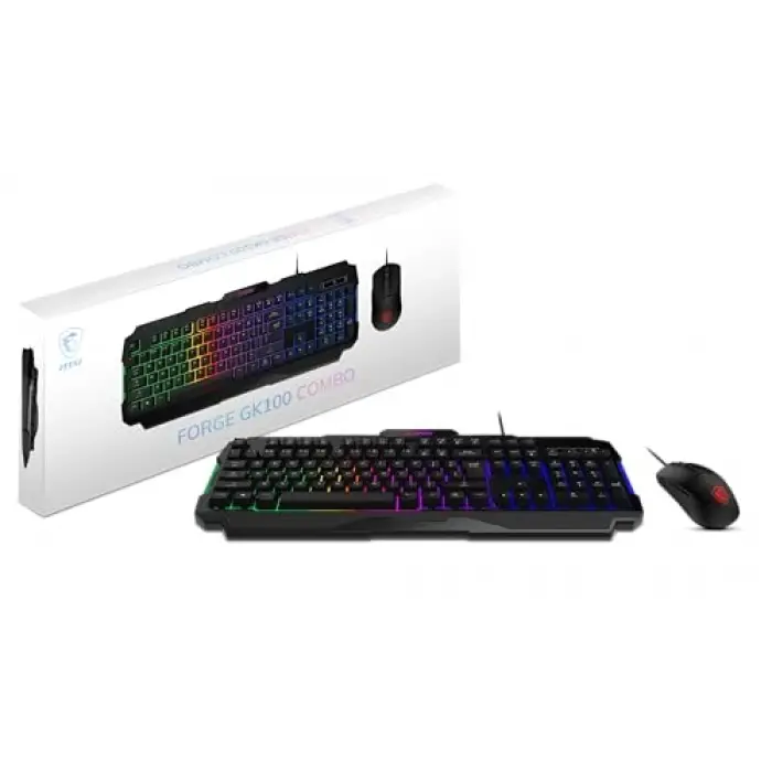 Forge GK100 Combo Klavye ve Mouse Seti, Abd Düzeni