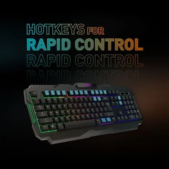 Forge GK100 Combo Klavye ve Mouse Seti, Abd Düzeni