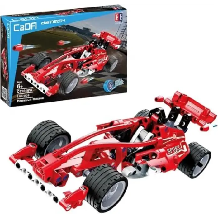 Formula Racing C52016W Çekiş Motoru, 144 Parça, Lego Technice Uyumlu, Örnek 42026