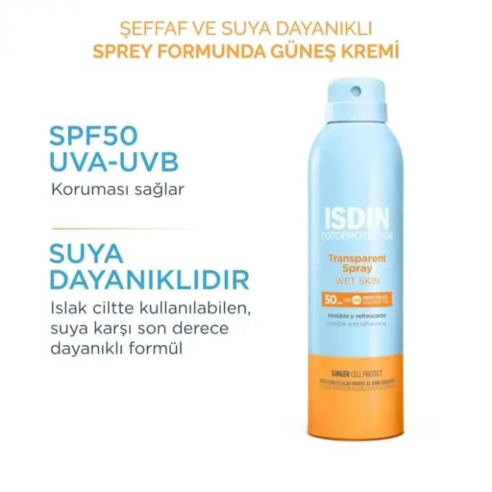 Fotoprotector Transparent Spray Spf50 250 ml