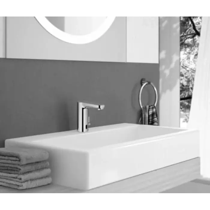 Fotoselli Lavabo Bataryası Elektrikli Çift Su Giriş Krom, 36325002
