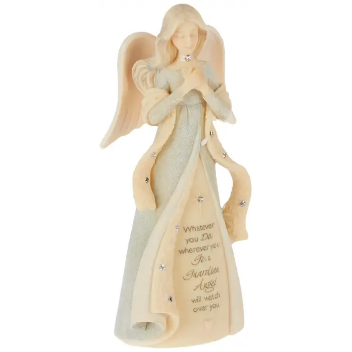 Foundations Koruyucu Melek Figürü, 10,72 cm, Çok Renkli