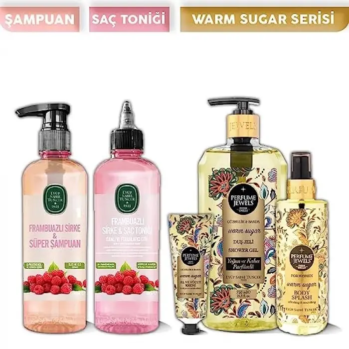 Frambuazlı Set ve Warm Sugar Serisi