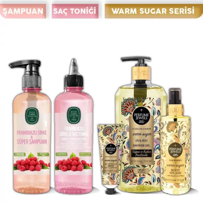 Frambuazlı Set ve Warm Sugar Serisi