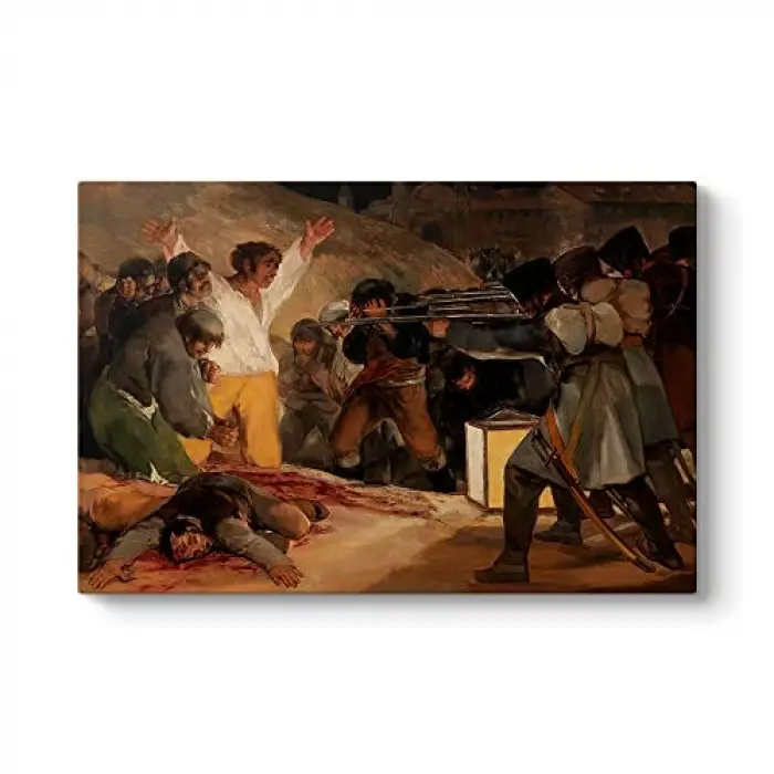 Francisco Goya - 3 Mayıs 1808 Tablosu 100 x 70