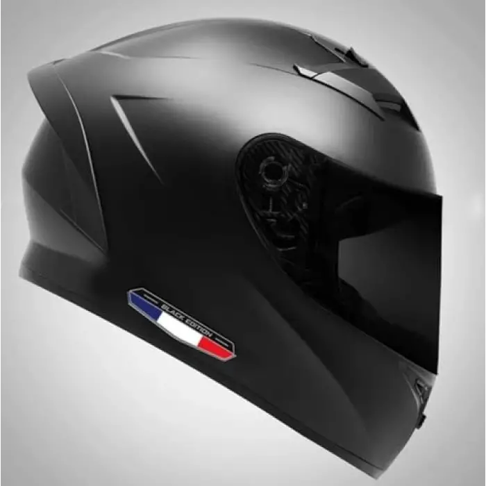 Fransa Bayraklı Black Edition 3D Sticker