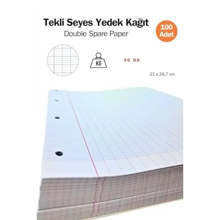 Fransız Seyes Tekli Yedek (Single Paper) 100lü