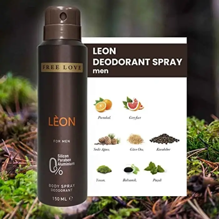 Free Love Leon Erkek Deodorant 150 ml