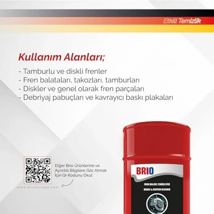 Fren Balata Temizleyici 60 L