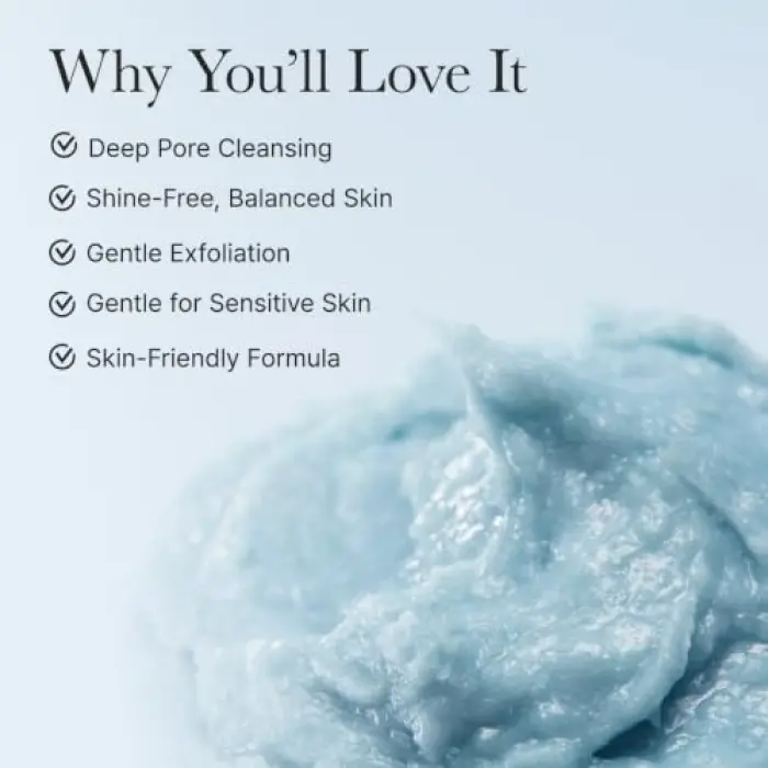 Fresh Blue Hyssop Rice Mochi Cleanser