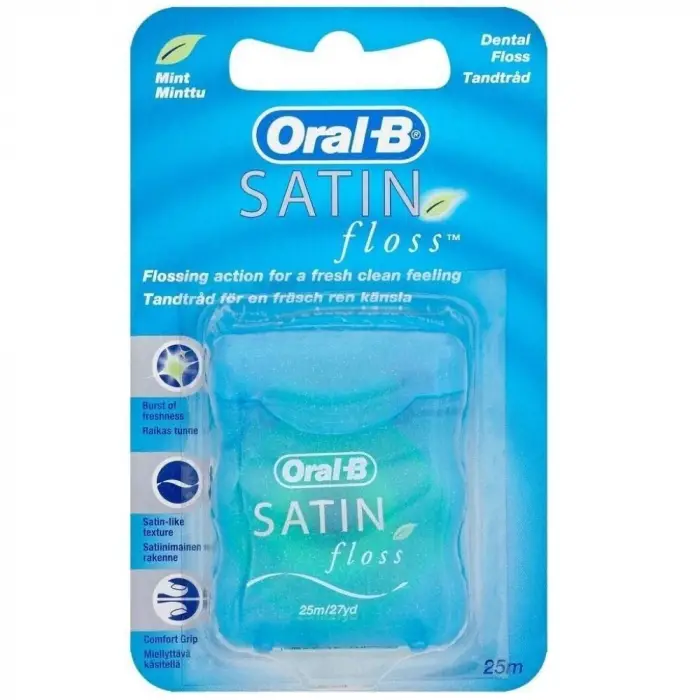 Fresh Mint Satin Floss diş ipi 25 m