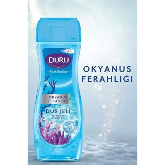 Fresh Sensations Okyanus Tazeliği Vegan Duş Jeli 3X450Ml