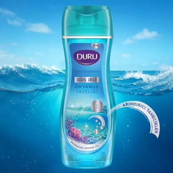 Fresh Sensations Okyanus Tazeliği Vegan Duş Jeli 6X450 Ml