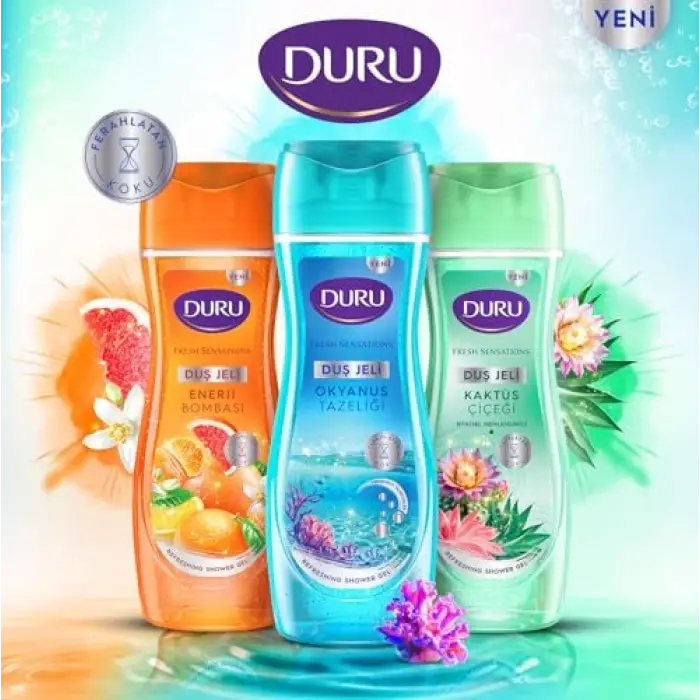 Fresh Sensations Okyanus Tazeliği Vegan Duş Jeli 6X450 Ml