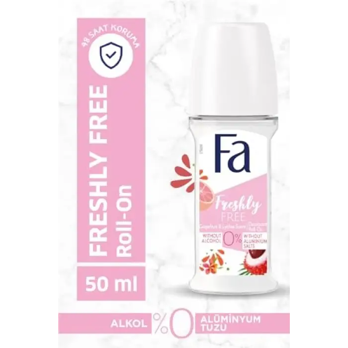 Freshly Free Greyfurt & Liçi Kadın Roll-On 1 Adet