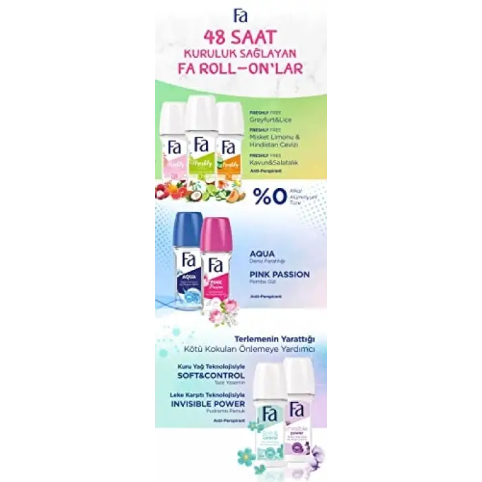 Freshly Free Greyfurt & Liçi Kadın Roll-On 1 Adet